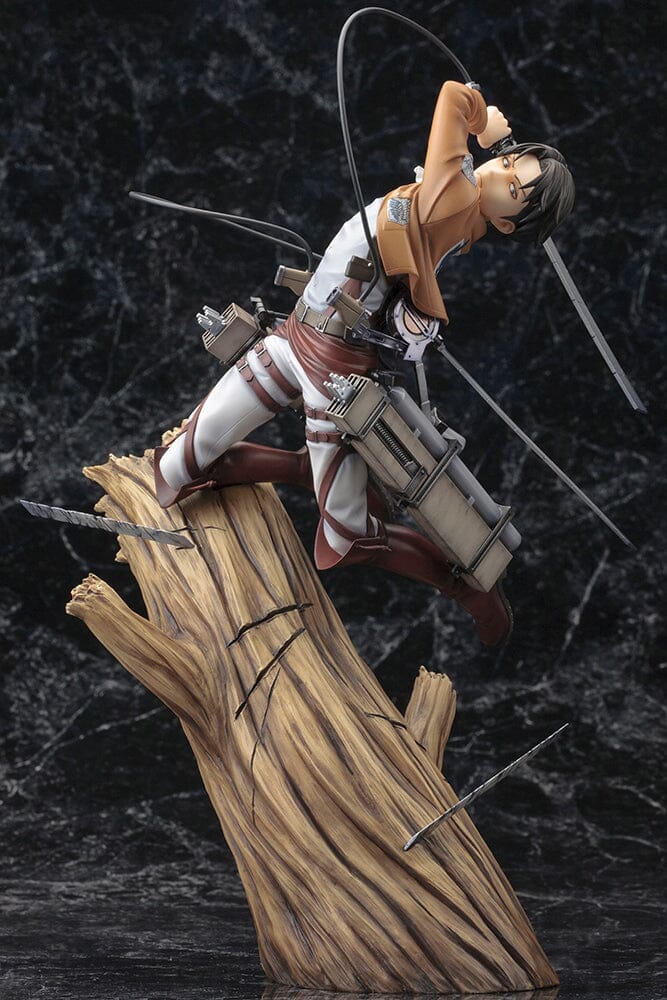 Attack on Titan ArtFX J Levi (Renewal Package Ver.) 1/8 Scale Figure (Reissue)