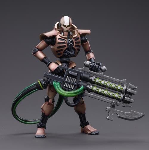 Warhammer 40K Necrons Szarekhan Dynasty Immortal with Gauss Blaster 1/18 Scale Figure Set