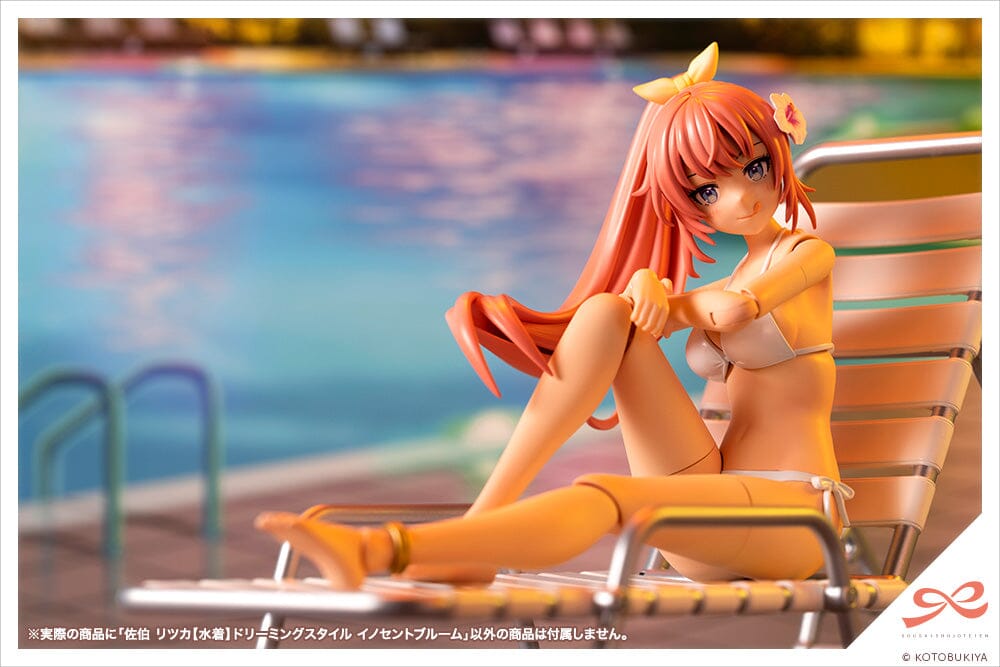 Sousai Shoujo Teien High School Ritsuka Saeki (Swim Style) Dreaming Style Innocent Bloom1/10 Scale Model Kit