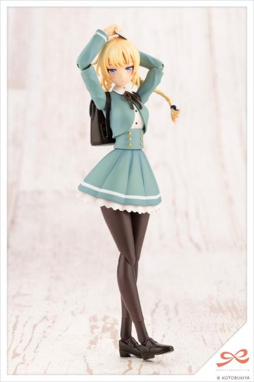 Sousai Shojo Teien St. Iris Girls' High School Winter Clothes Ritsuka Saeki 1/10 Scale Model Kit