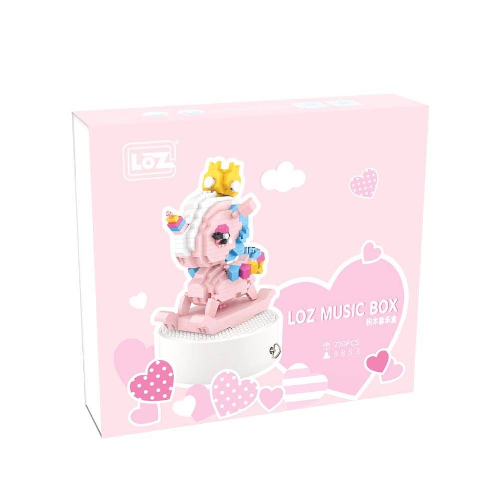 LOZ IDEAS Mini Block UNICORN MUSIC BOX 9853 Building Set