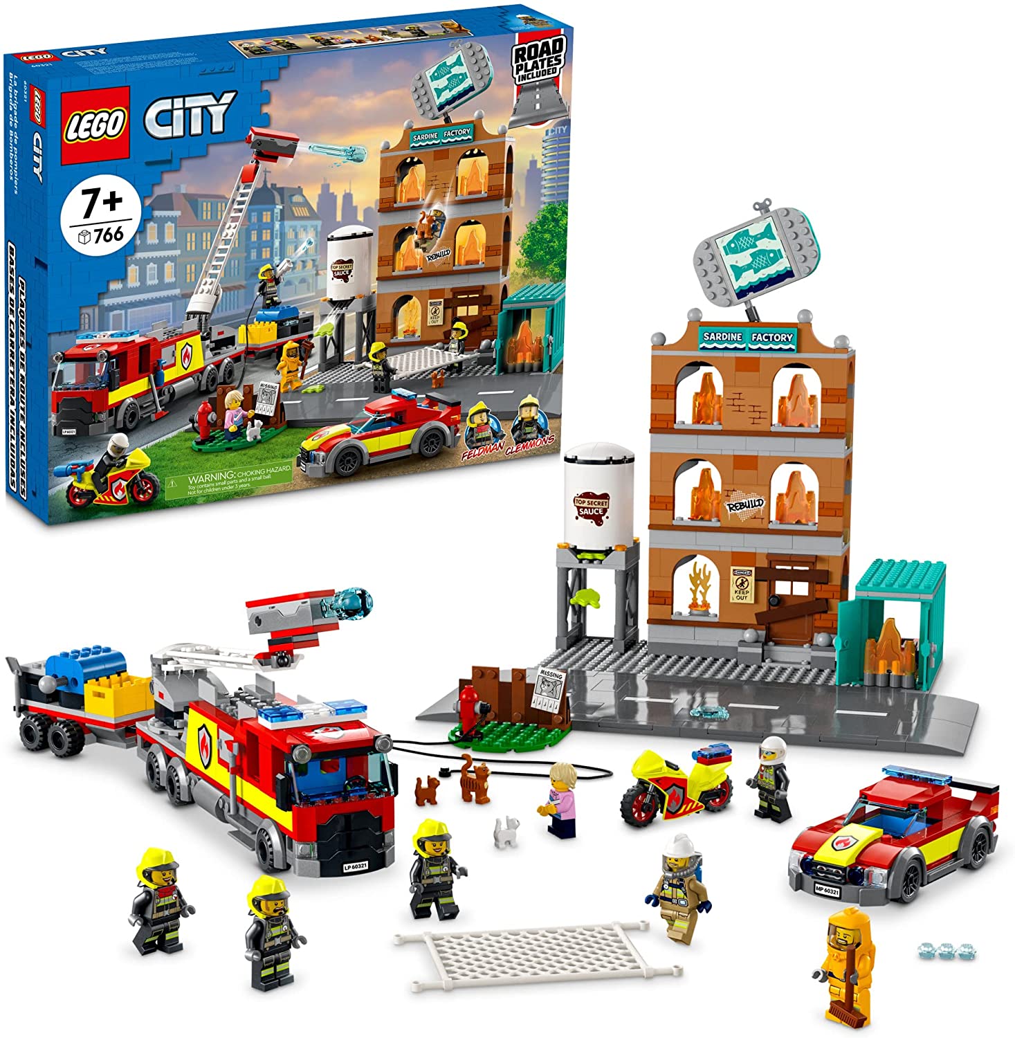 LEGO City Fire Brigade 60321 Building Kit