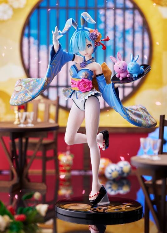 Re Zero Starting Life in Another World F Nex Rem (Wa-Bunny Ver.) 1/7 Scale Figure