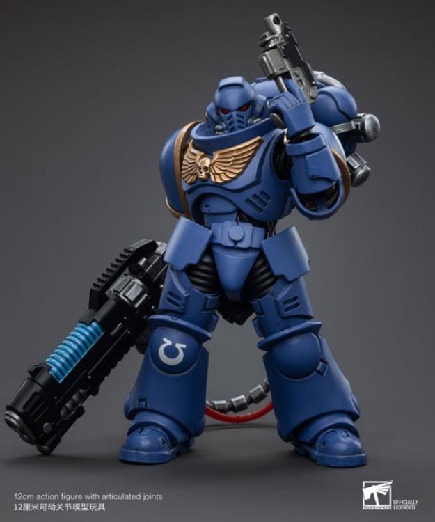 Warhammer 40K Ultramarines Hellblasters Brother Paxor 1/18 Scale Figure