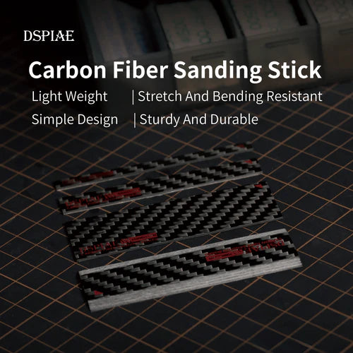 DSPIAE CB-S Carbon Fiber Polishing Board Flat Angle Set