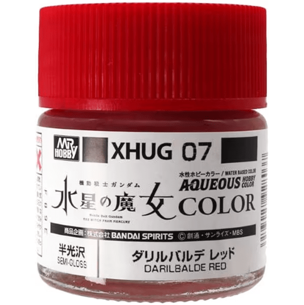 XHUG07 Aqueous Gundam Color Darilbalde Red (10ml)