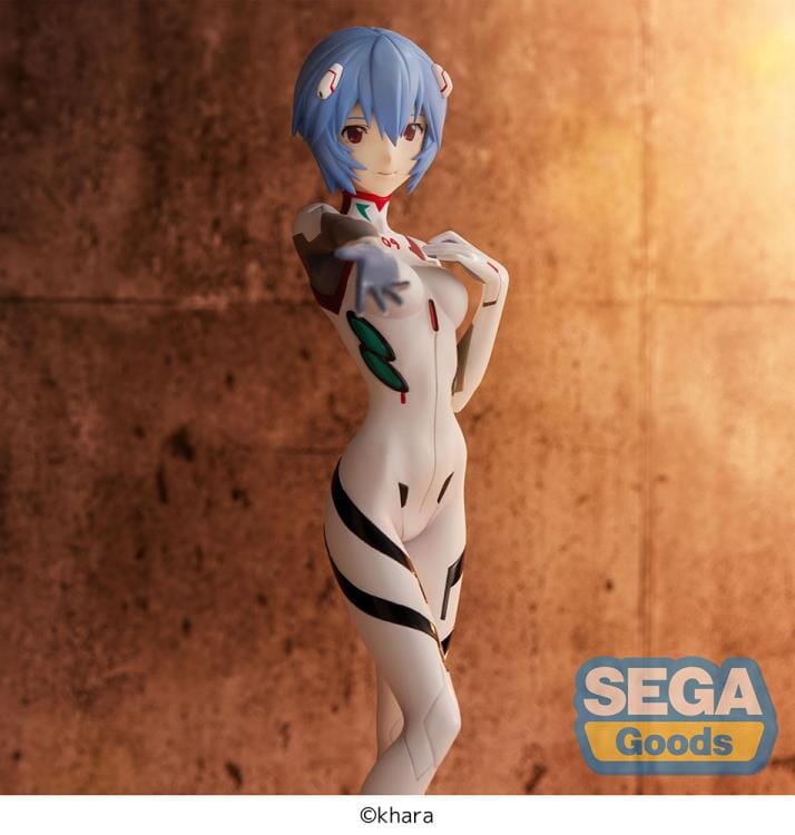 Rebuild of Evangelion Rei Ayanami (Hand Over/Momentary White) Super Premium Figure