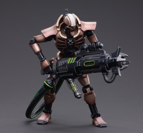 Warhammer 40K Necrons Szarekhan Dynasty Immortal with Tesla Carbine 1/18 Scale Figure Set