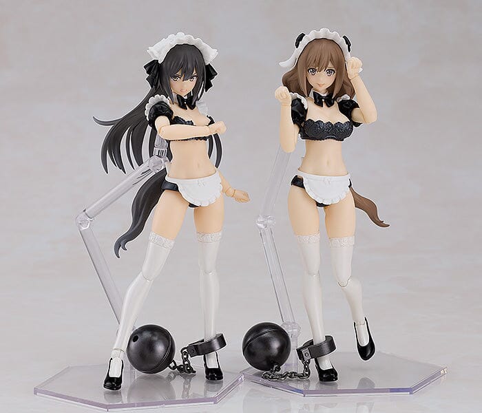 Guilty Princess PLAMAX GP-07 Underwear Body Girl Ran & Jelly (Maid Ver.) Model Kit