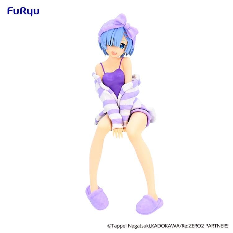 Re Zero Starting Life in Another World Rem (Room Wear Purple Color Ver.) Noodle Stopper Figure