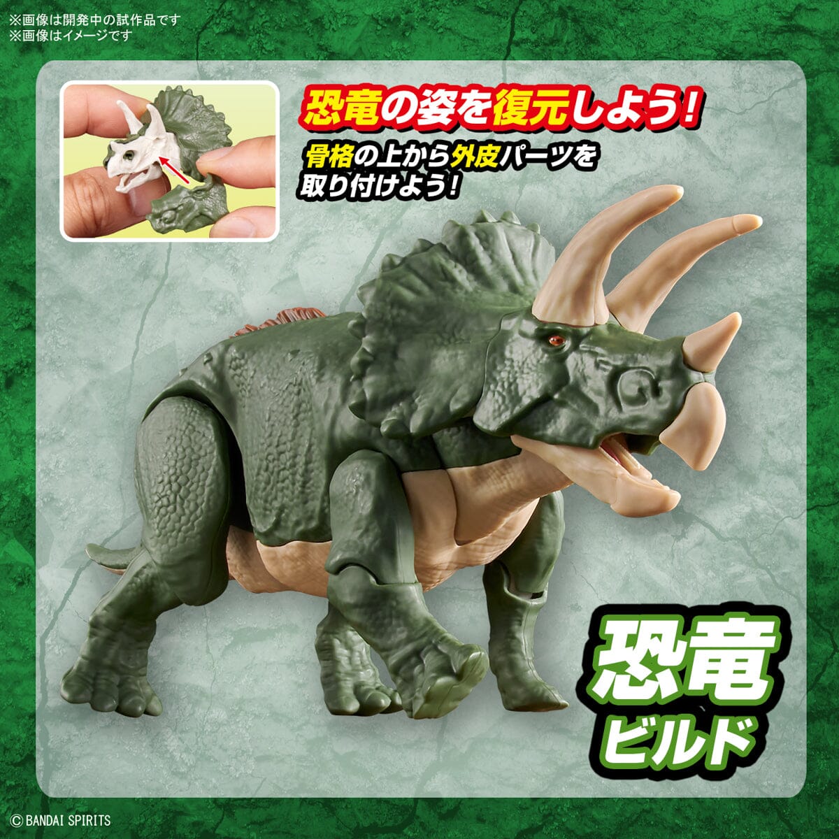 Plannosaurus Triceratops Model Kit