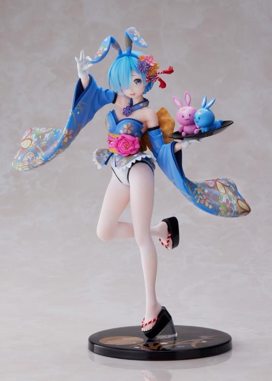 Re Zero Starting Life in Another World F Nex Rem (Wa-Bunny Ver.) 1/7 Scale Figure