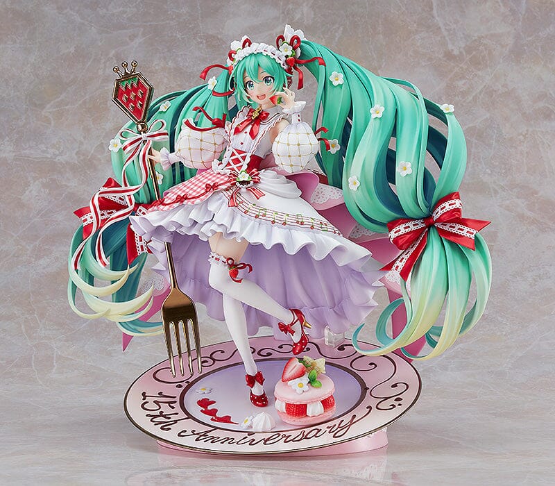 Vocaloid Hatsune Miku Strawberry Motif (15th Anniversary) 1/7 Scale Figure