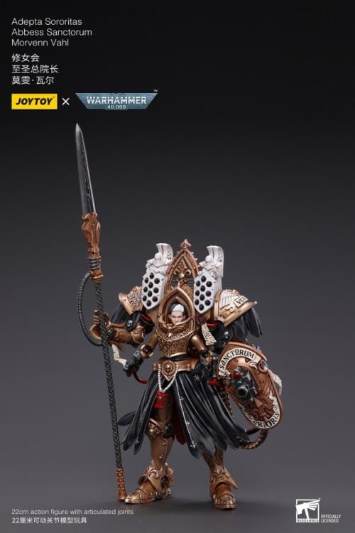 Warhammer 40K Adepta Sororitas Abbess Sanctorum Morvenn Vahl 1/18 Scale Figure