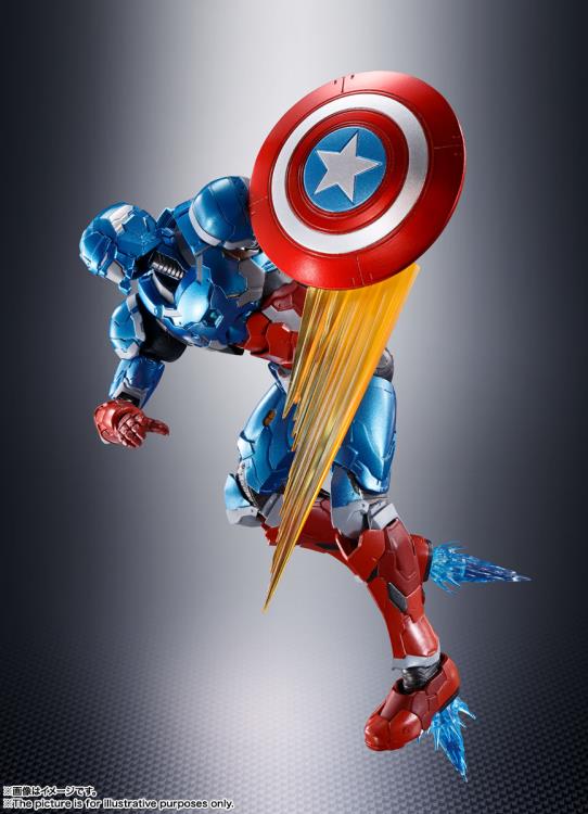 Tech-On Avengers S.H.Figuarts Tech-On Captain America