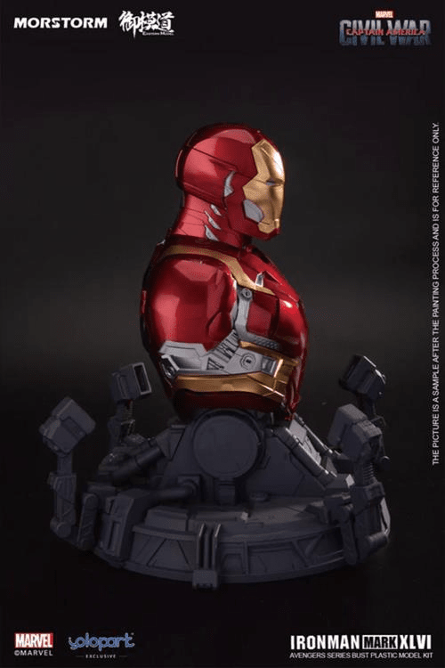 Captain America: Civil War Iron Man Mark 46 Bust Model Kit