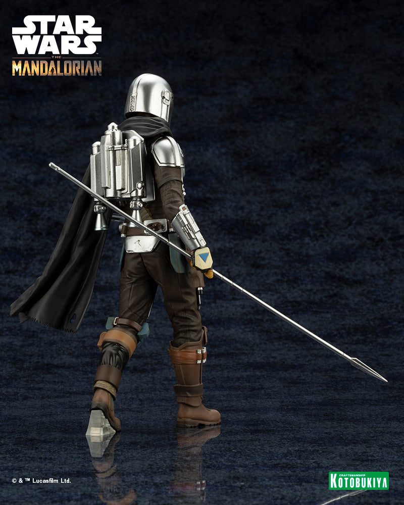 The Mandalorian ArtFX+ The Mandalorian & Grogu with Beskar Staff Statue