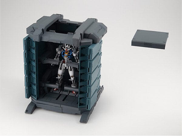 Mobile Suit Gundam The Witch From Mercury Realistic Model Series G Structure (GS07-B) MS Container (Material Color Edition)