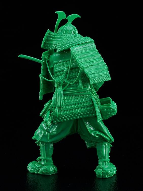 PLAMAX Kamakura Period Armored Warrior (Green Color Edition) 1/12 Scale Model Kit