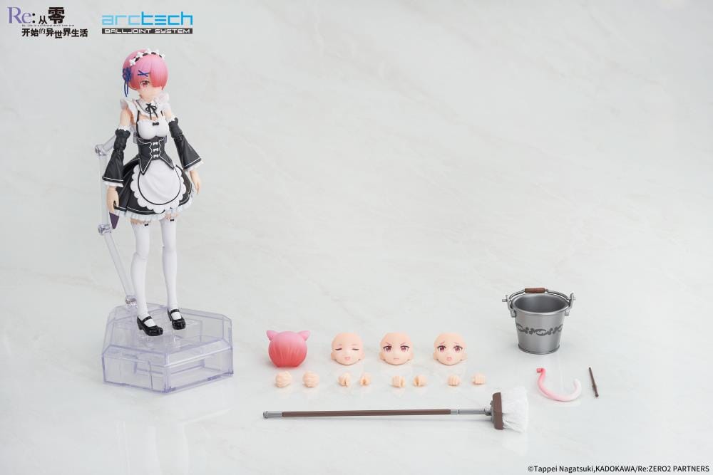 Re:Zero Starting Life in Another World Arctech Ram and Rem 1/8 Scale Figure Set