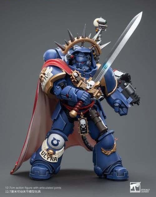 Warhammer 40k Ultramarines Captain in Gravis Armour 1/18 Scale Figure