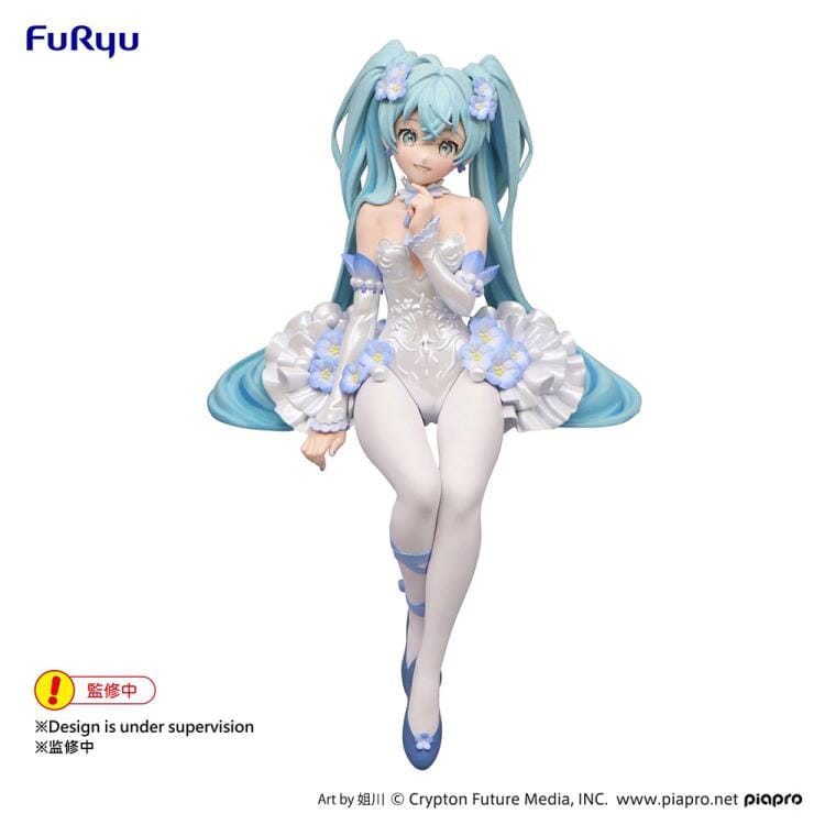 Vocaloid Hatsune Miku (Flower Fairy Nemophila Ver.) Noodle Stopper Figure (with Bonus)