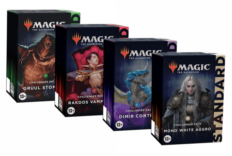 Magic The Gathering 2022 Challenger Deck Box All 4