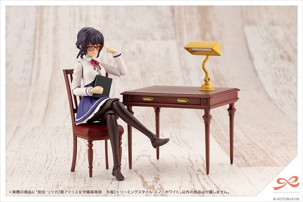 Sousai Shojo Teien St. Iris Girl's High School Winter Clothes Ritsuka Saeki (Dreaming Style Snow White Ver.) 1/10 Scale Model Kit