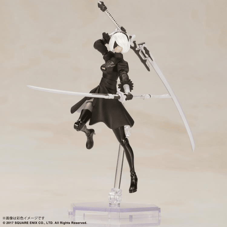 NieR: Automata 2B & 9S Plastic Model Kit Two-Pack