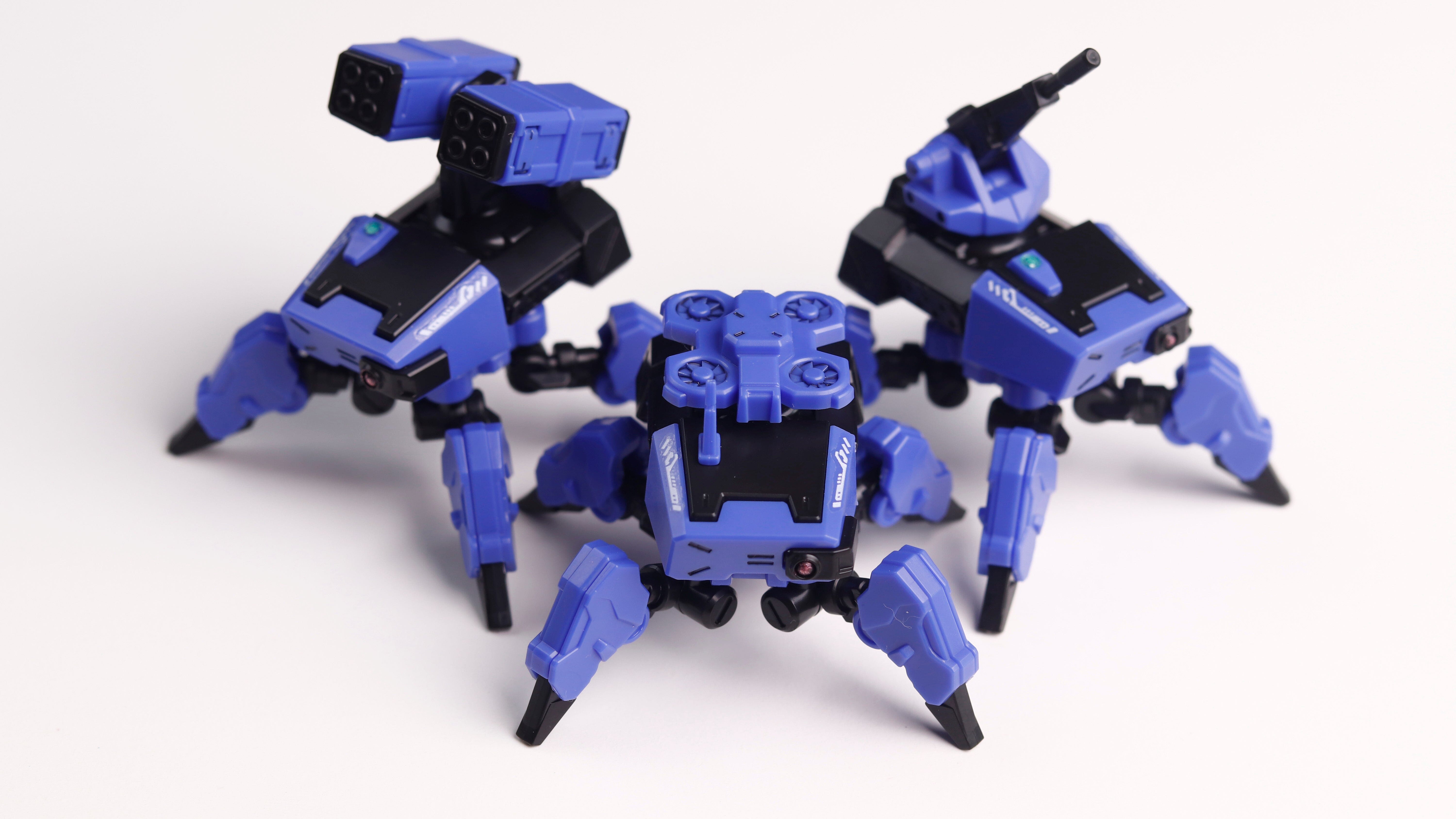 Tarantula Support Mobile Armor (Blue) (Set of 3)