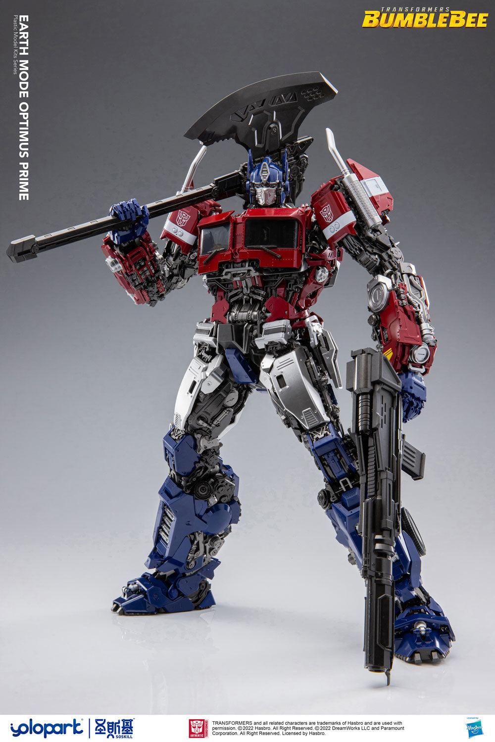 Transformers  Bumblebee Earth Mode Optimus Prime Model Kit