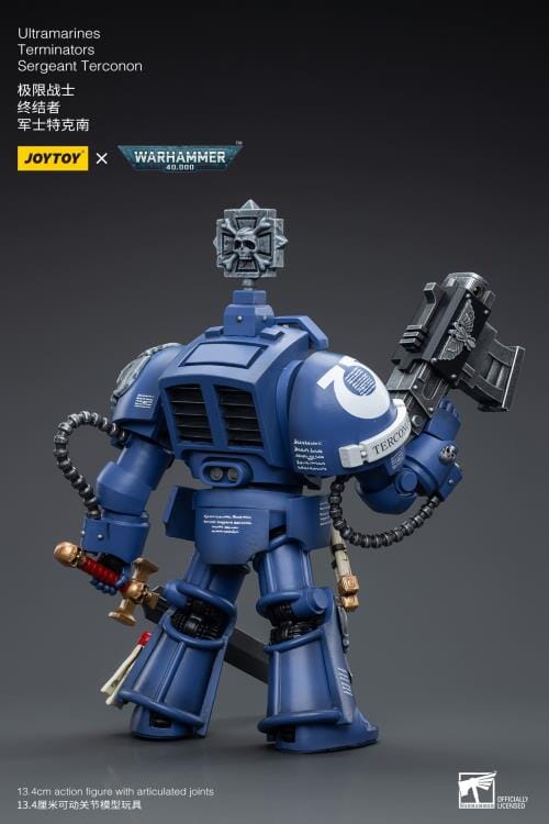 Warhammer 40K Ultramarines Terminators Sergeant Terconon 1/18 Scale Figure