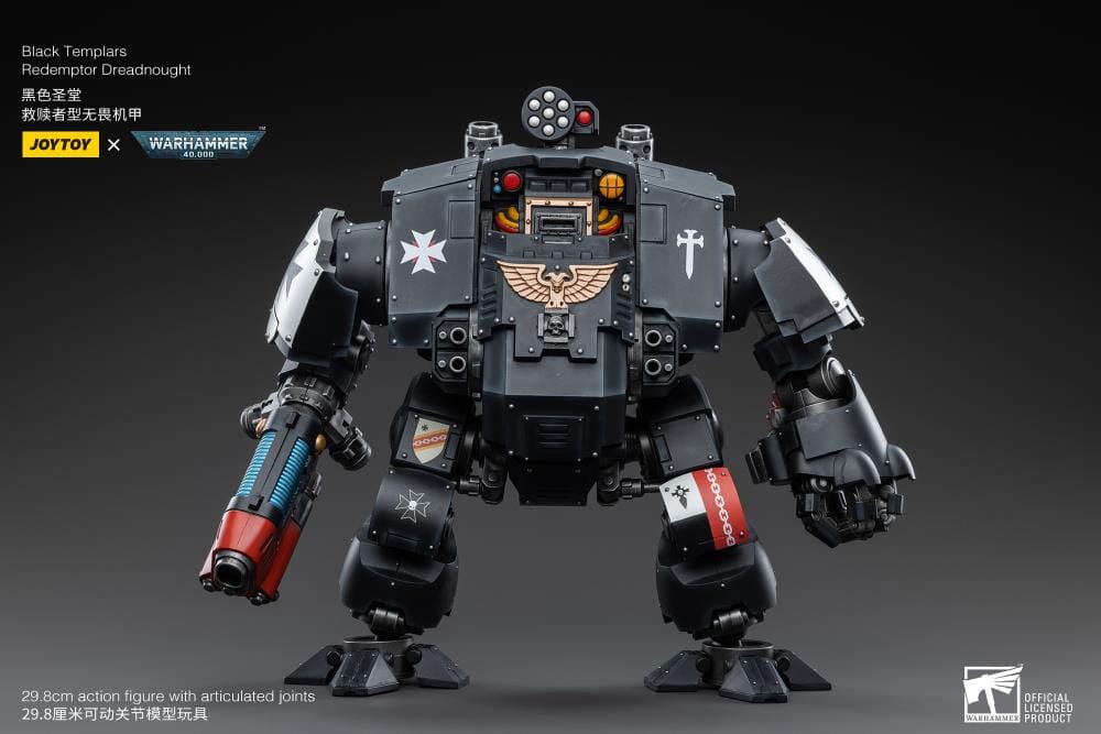 Warhammer 40K Black Templars Redemptor Dreadnought 1/18 Scale Figure