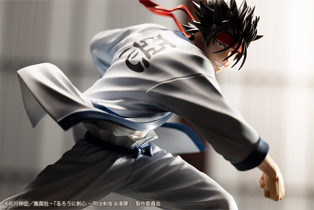 Rurouni Kenshin Meiji Swordsman Romantic Story ArtFX J Sanosuke Sagara 1/8 Scale Figure