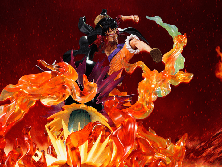 One Piece FiguartsZERO Monkey D. Luffy Red Roc (Extra Battle Spectacle)