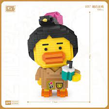 LOZ IDEAS Mini Block Milk tea duck 9267 Building Set