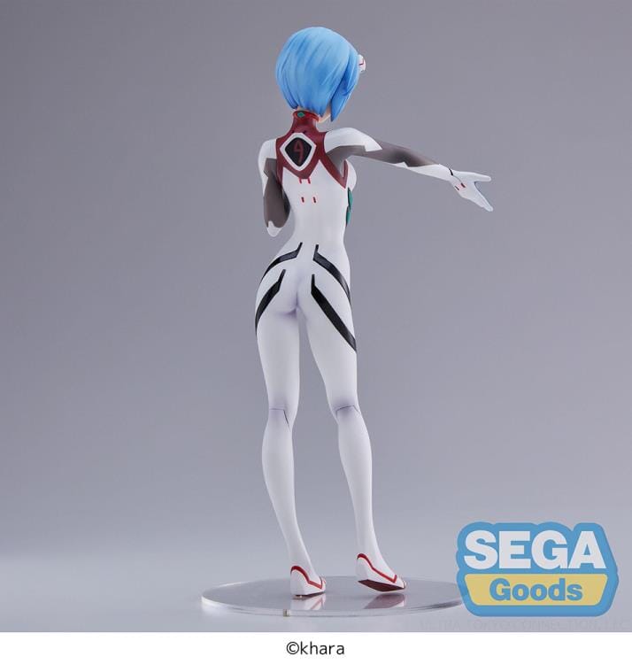 Rebuild of Evangelion Rei Ayanami (Hand Over/Momentary White) Super Premium Figure