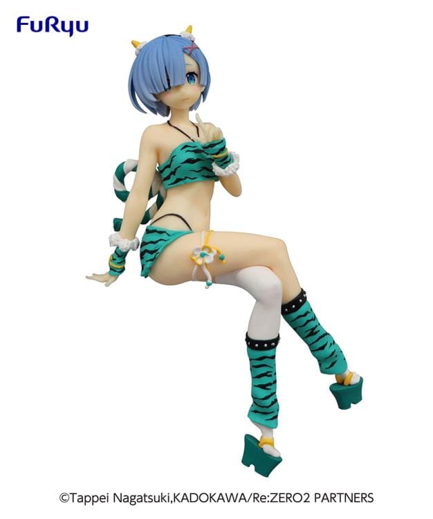 Re Zero Starting Life in Another World Rem (Demon Costume Green Ver.) Noodle Stopper Figure