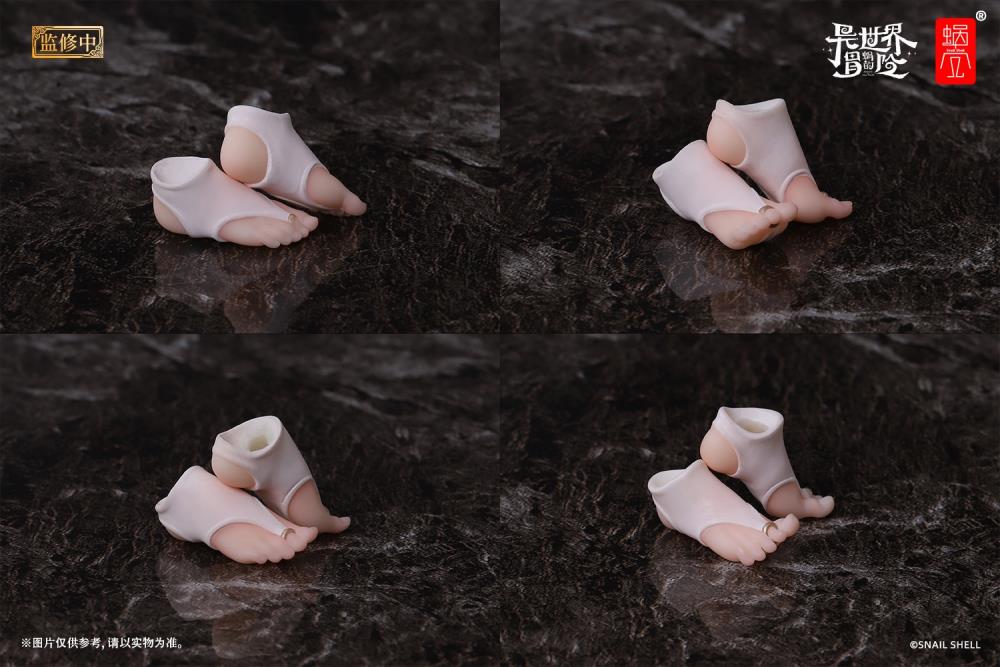 Nun Muse Asdo 1/12 Scale Feet Accessory Set