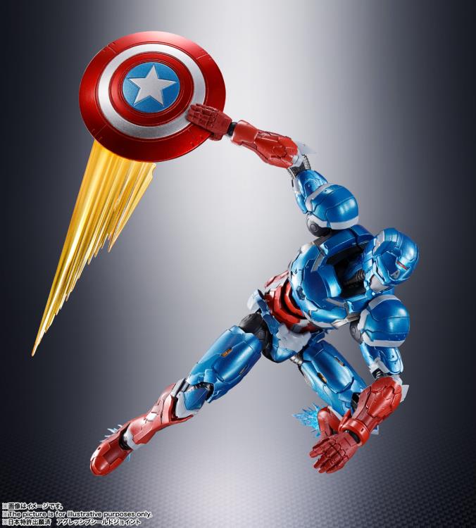 Tech-On Avengers S.H.Figuarts Tech-On Captain America