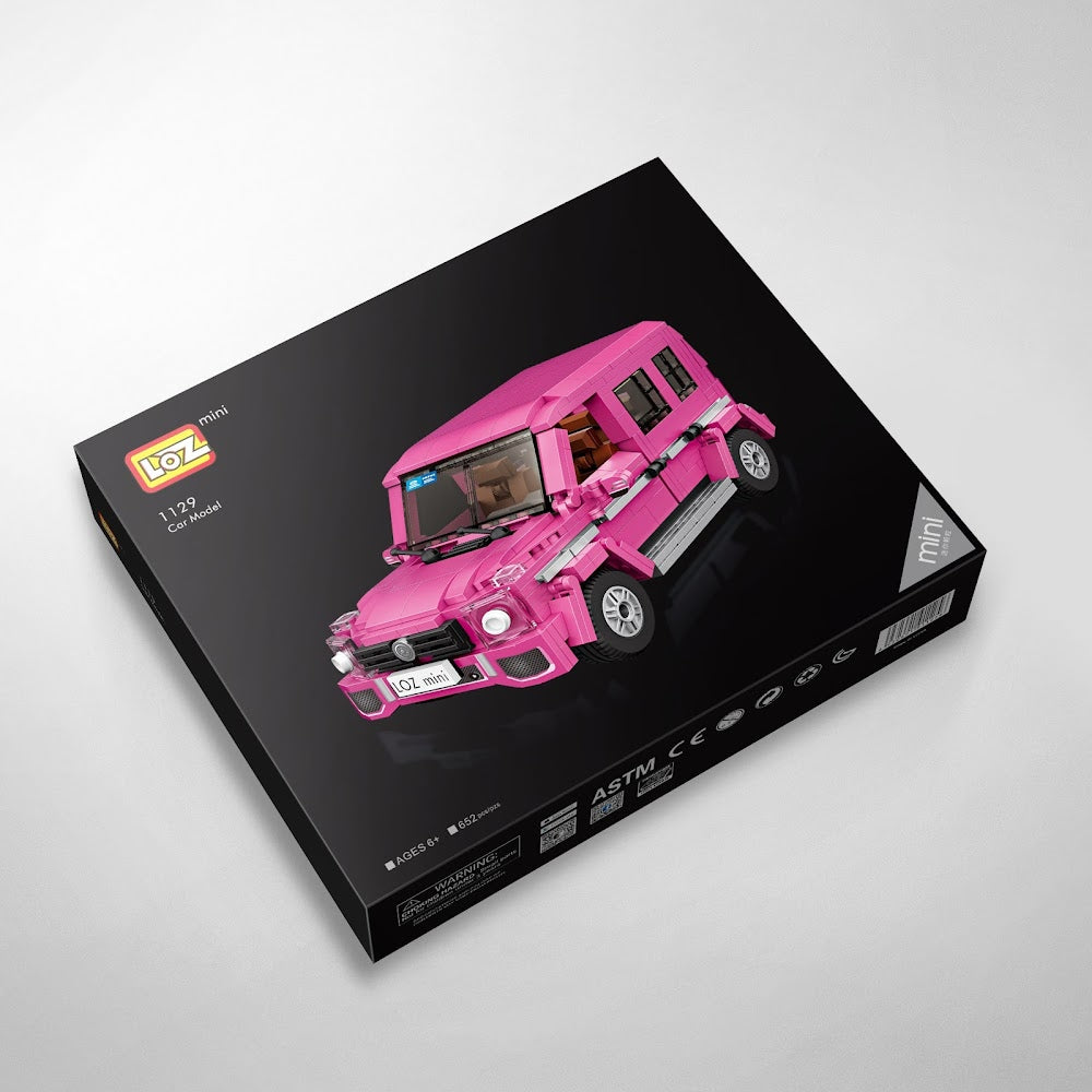 LOZ Mini 1129 Pink SUV