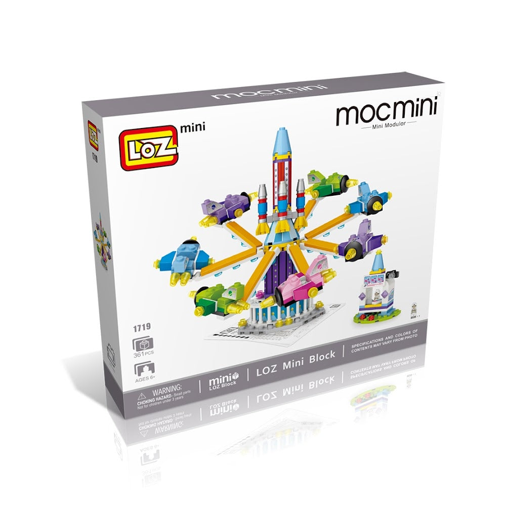 LOZ Mini Modular 1719 Rotating Plane Ride