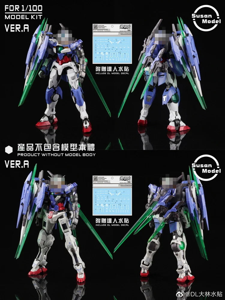 SU019A Susan Model MG 1/100 R4 Exia / 00Q Expansion Set