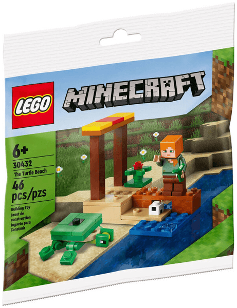 LEGO Minecraft 30432 The Turtle Beach Building Kit