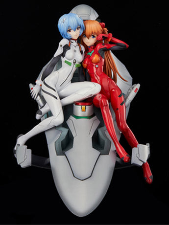 Neon Genesis Evangelion Rei & Asuka Twinmore Object Figure