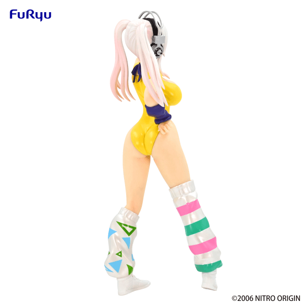 Nitroplus Super Sonico (1980's Yellow Another Color Ver.) Concept Figure (Reissue)