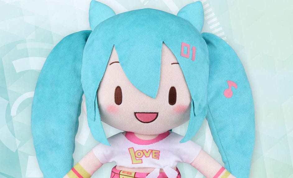 Vocaloid Fuwapuchi Hatsune Miku (Live Cheering Ver.) Plush