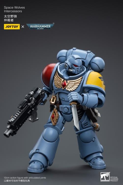 Warhammer 40K Space Wolves Intercessors (Ver. 2) 1/18 Scale Figure