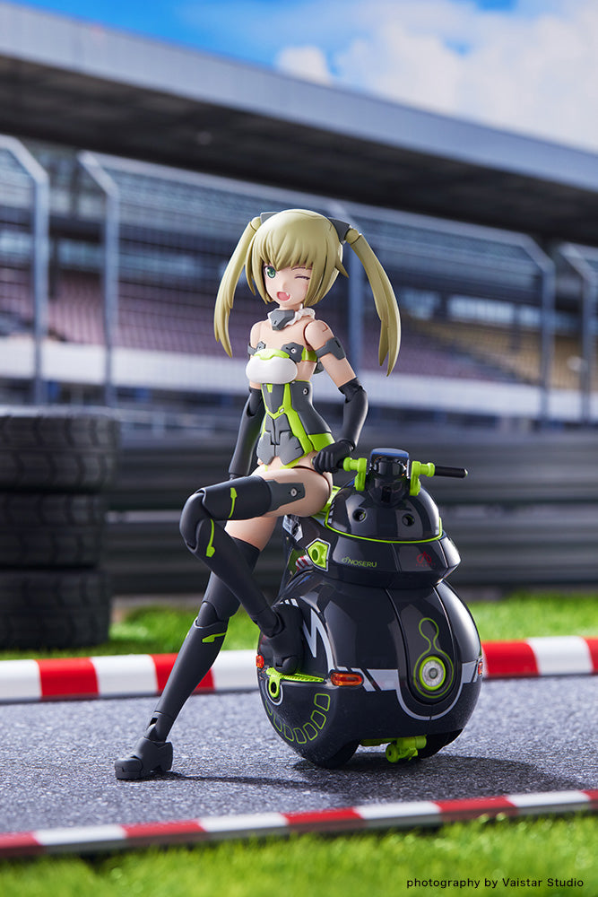 Frame Arms Girl x Maruttoys Innocentia (Racer Ver.) and Noseru (Racing Specs Ver.) Model Kit