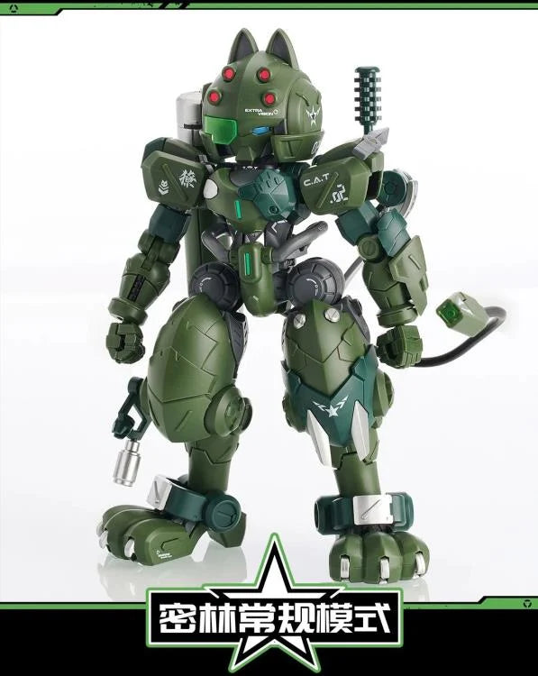 Iron Roars Maneuver Armored Walker C.A.T.-02 Fang (Jungle Camouflage Ver.) 1/60 Scale Limited Edition Model Kit